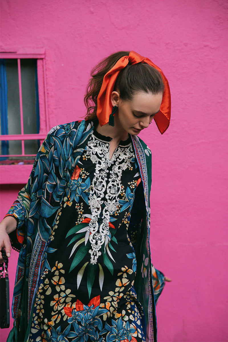 Mushq | La Dolce Hemline Prints 25 | Life of Irises by Mushq - Designer Dress - Type: Ladies Clothes - Available at Libayah - 100% Original