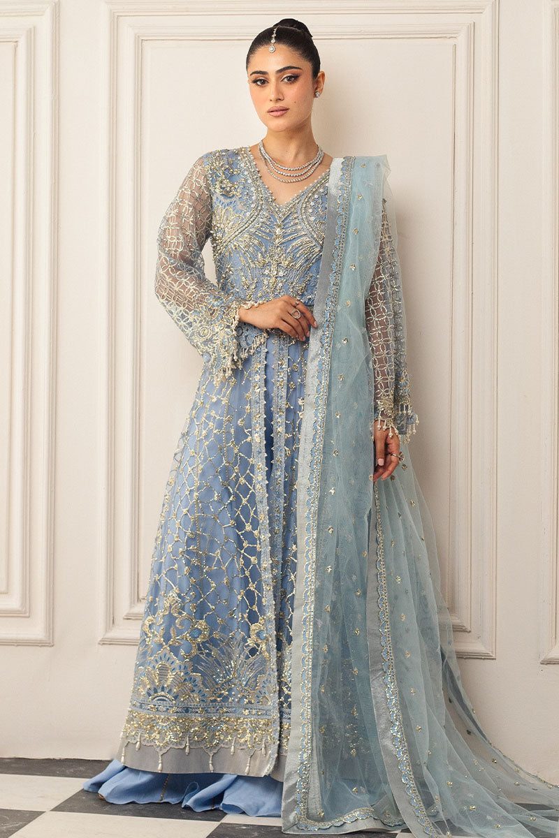 Mushq | Hemline Aura Debut Wedding Formals | PERIWINKLE by Mushq - Designer Dress  - Type : Wedding Dress - Available at Libayah - 100% Original 