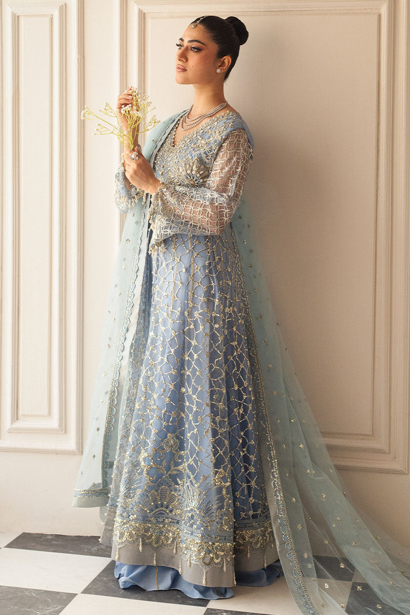 Mushq | Hemline Aura Debut Wedding Formals | PERIWINKLE by Mushq - Designer Dress  - Type : Wedding Dress - Available at Libayah - 100% Original 