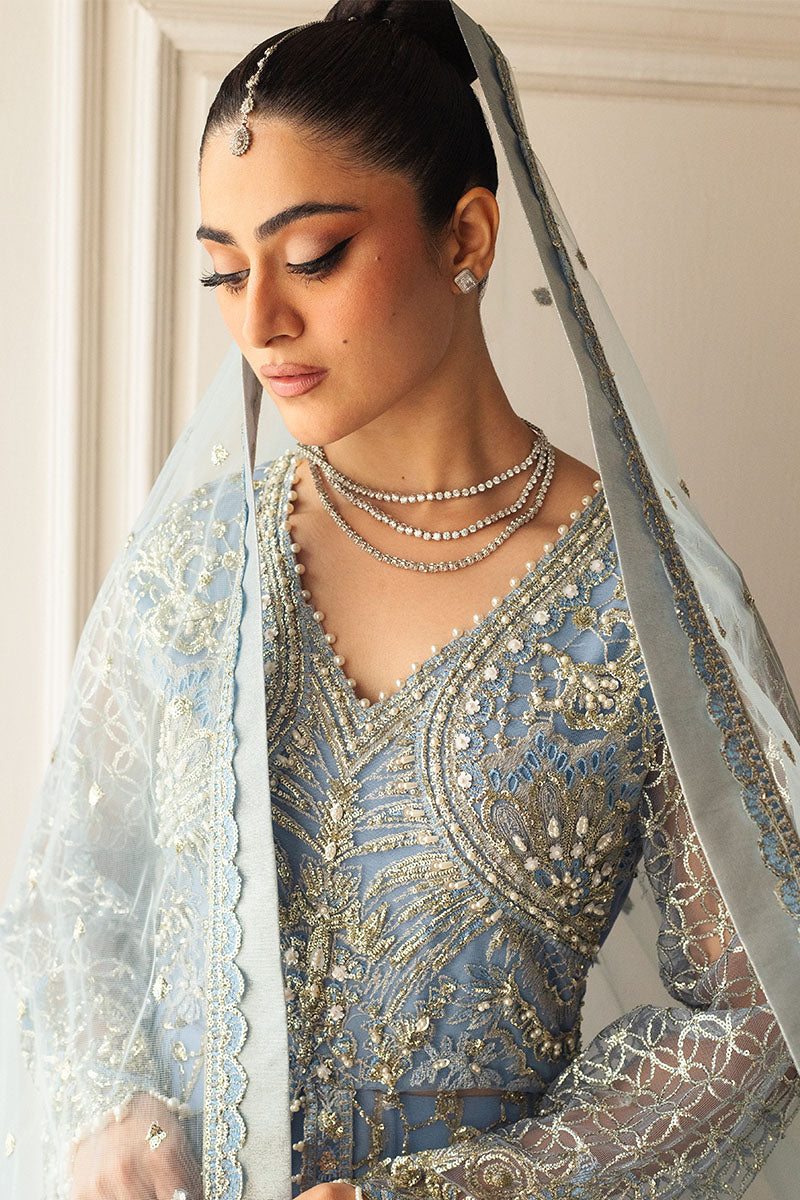 Mushq | Hemline Aura Debut Wedding Formals | PERIWINKLE by Mushq - Designer Dress  - Type : Wedding Dress - Available at Libayah - 100% Original 