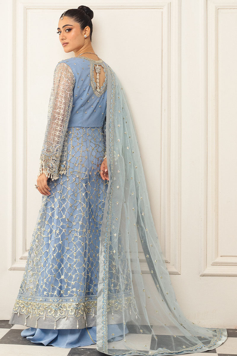 Mushq | Hemline Aura Debut Wedding Formals | PERIWINKLE by Mushq - Designer Dress  - Type : Wedding Dress - Available at Libayah - 100% Original 