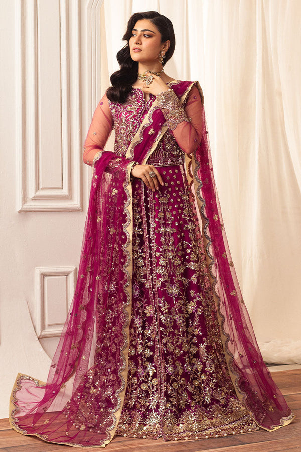 Mushq | Hemline Aura Debut Wedding Formals | FUCHSIA by Mushq - Designer Dress  - Type : Wedding Dress - Available at Libayah - 100% Original 