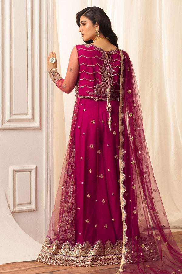 Mushq | Hemline Aura Debut Wedding Formals | FUCHSIA by Mushq - Designer Dress  - Type : Wedding Dress - Available at Libayah - 100% Original 