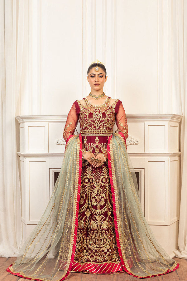 Mushq | Hemline Aura Debut Wedding Formals | SCARLET by Mushq - Designer Dress  - Type : Wedding Dress - Available at Libayah - 100% Original 
