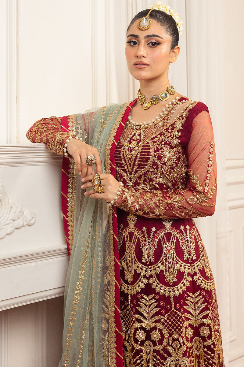 Mushq | Hemline Aura Debut Wedding Formals | SCARLET by Mushq - Designer Dress  - Type : Wedding Dress - Available at Libayah - 100% Original 