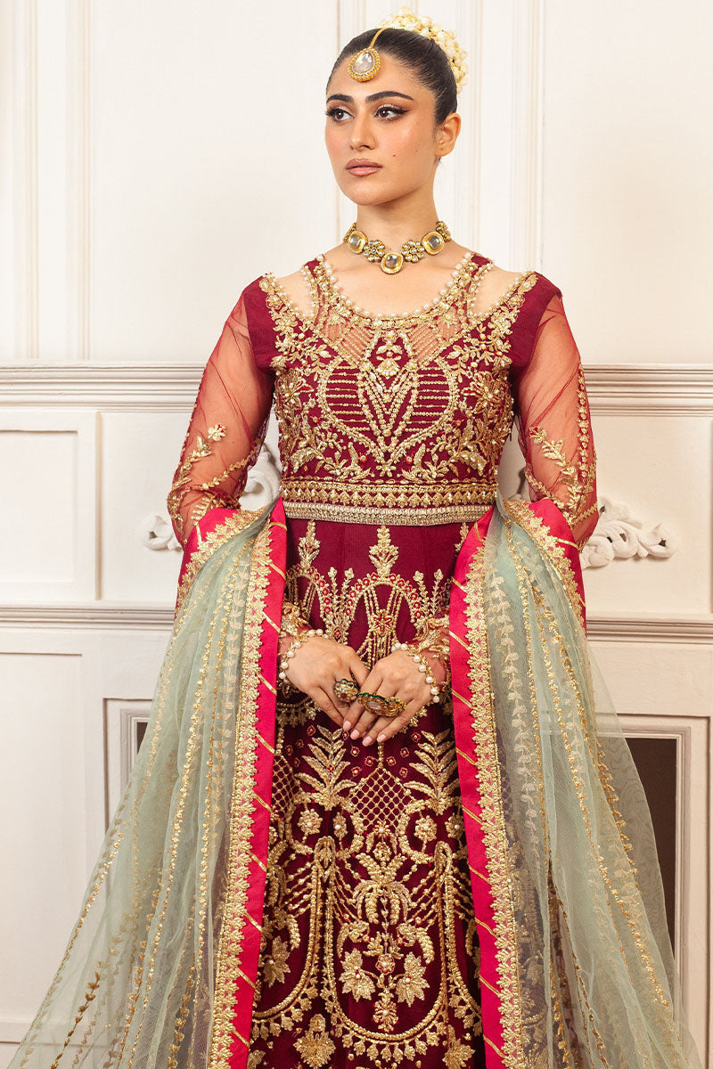 Mushq | Hemline Aura Debut Wedding Formals | SCARLET by Mushq - Designer Dress  - Type : Wedding Dress - Available at Libayah - 100% Original 