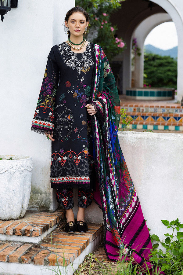 Mushq | Mirasol Printed Cambric | Medi Noche by Mushq - Designer Dress  - Type : Ladies Clothes - Available at Libayah - 100% Original 