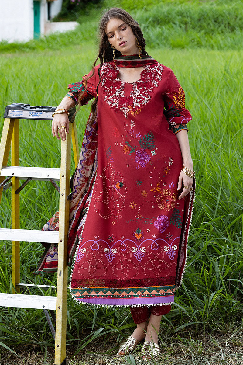 Mushq | Mirasol Printed Cambric | Amber Bosque by Mushq - Designer Dress  - Type : Ladies Clothes - Available at Libayah - 100% Original 