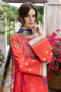 Mushq | Mirasol Printed Cambric | Carmin Rosa by Mushq - Designer Dress  - Type : Ladies Clothes - Available at Libayah - 100% Original 