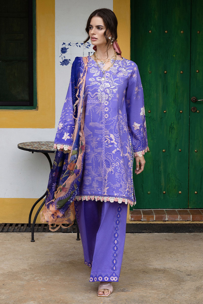 Mushq | Mirasol Printed Cambric | Alma Mia by Mushq - Designer Dress  - Type : Ladies Clothes - Available at Libayah - 100% Original 