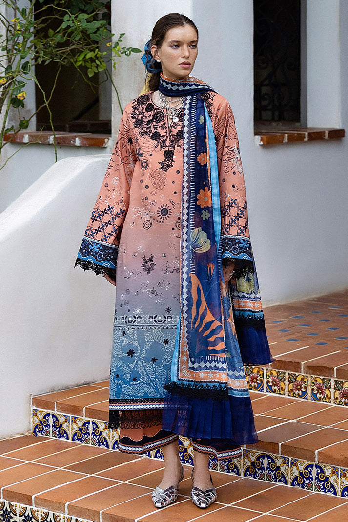 Mushq | Mirasol Printed Cambric | Viento Vivi by Mushq - Designer Dress  - Type : Ladies Clothes - Available at Libayah - 100% Original 