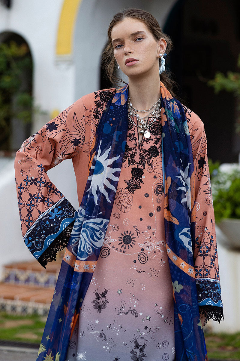 Mushq | Mirasol Printed Cambric | Viento Vivi by Mushq - Designer Dress  - Type : Ladies Clothes - Available at Libayah - 100% Original 