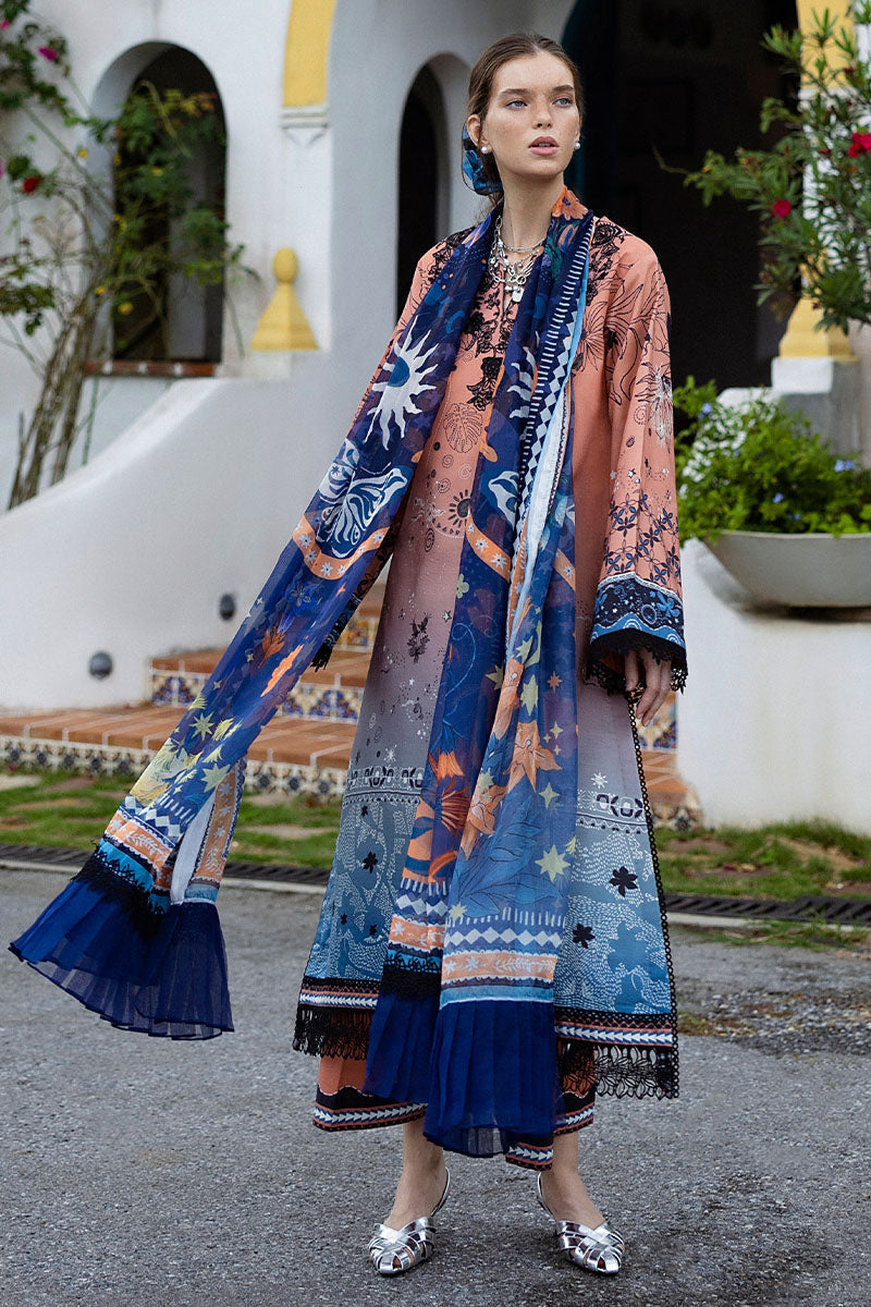 Mushq | Mirasol Printed Cambric | Viento Vivi by Mushq - Designer Dress  - Type : Ladies Clothes - Available at Libayah - 100% Original 