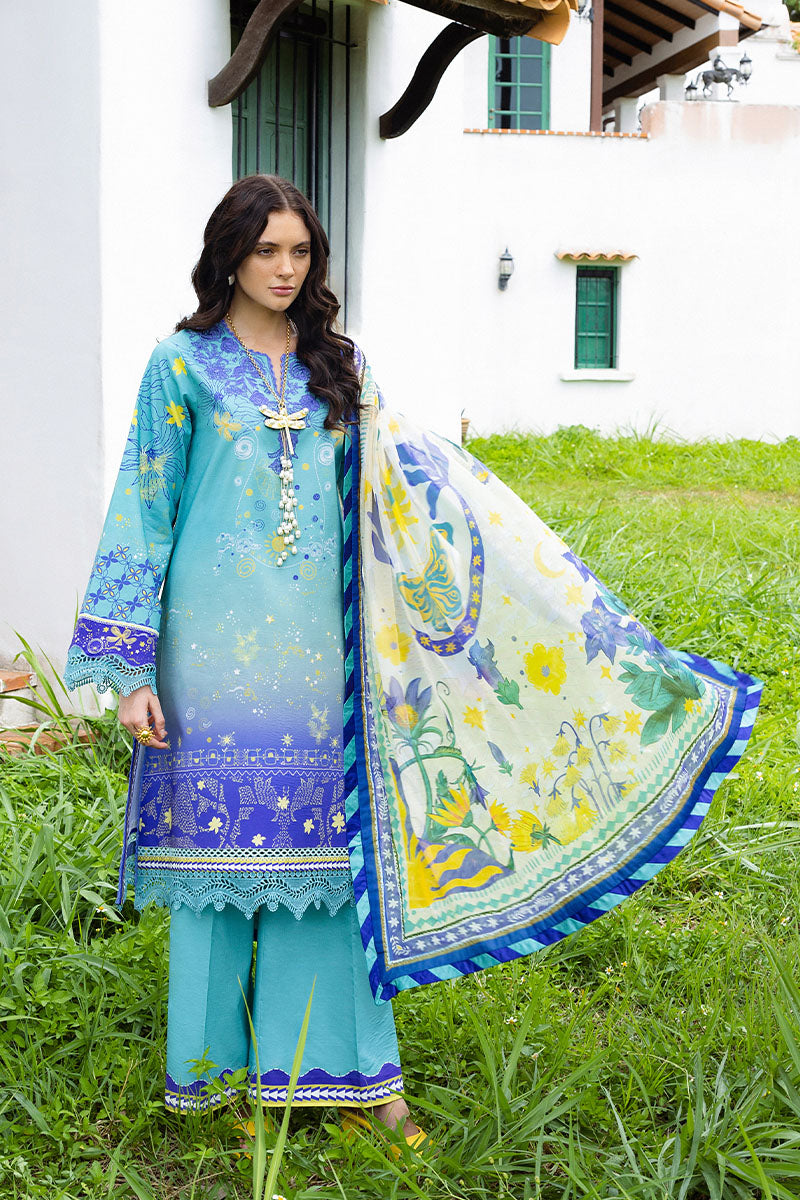 Mushq | Mirasol Printed Cambric | Mar Azul by Mushq - Designer Dress  - Type : Ladies Clothes - Available at Libayah - 100% Original 