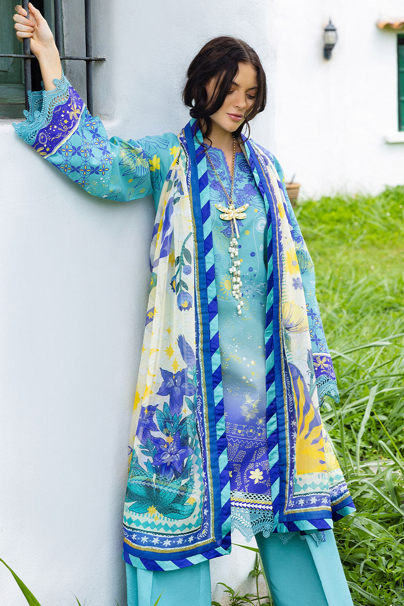 Mushq | Mirasol Printed Cambric | Mar Azul by Mushq - Designer Dress  - Type : Ladies Clothes - Available at Libayah - 100% Original 