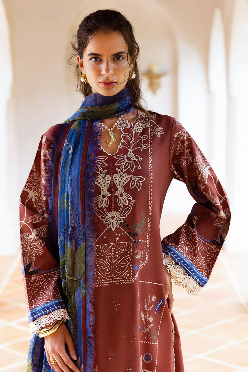 Mushq | Mirasol Printed Cambric | Santo Mio by Mushq - Designer Dress  - Type : Ladies Clothes - Available at Libayah - 100% Original 