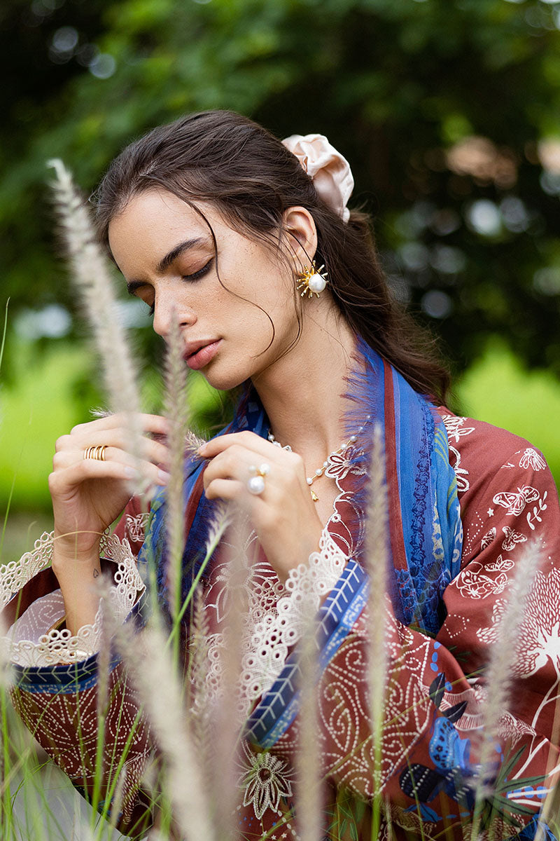 Mushq | Mirasol Printed Cambric | Santo Mio by Mushq - Designer Dress  - Type : Ladies Clothes - Available at Libayah - 100% Original 
