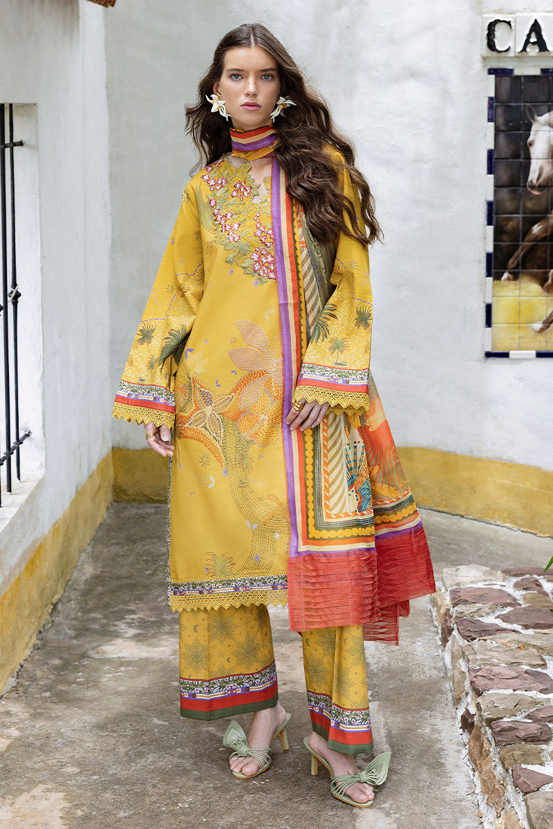 Mushq | Mirasol Printed Cambric | Sol Arena by Mushq - Designer Dress  - Type : Ladies Clothes - Available at Libayah - 100% Original 