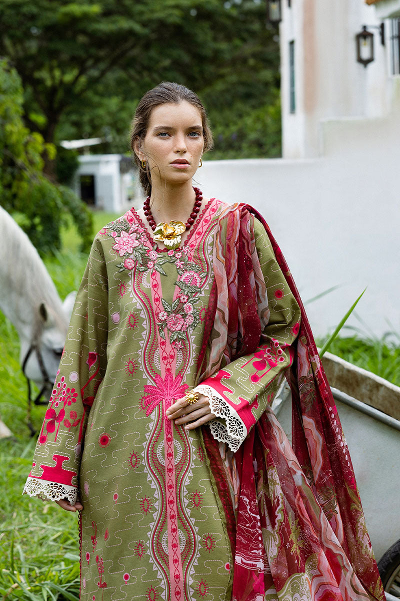 Mushq | Mirasol Printed Cambric | Cielo Sol by Mushq - Designer Dress  - Type : Ladies Clothes - Available at Libayah - 100% Original 