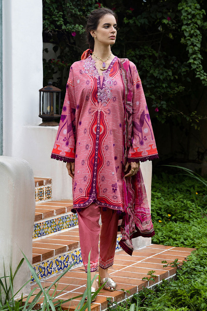 Mushq | Mirasol Printed Cambric | Coral Mar by Mushq - Designer Dress  - Type : Ladies Clothes - Available at Libayah - 100% Original 