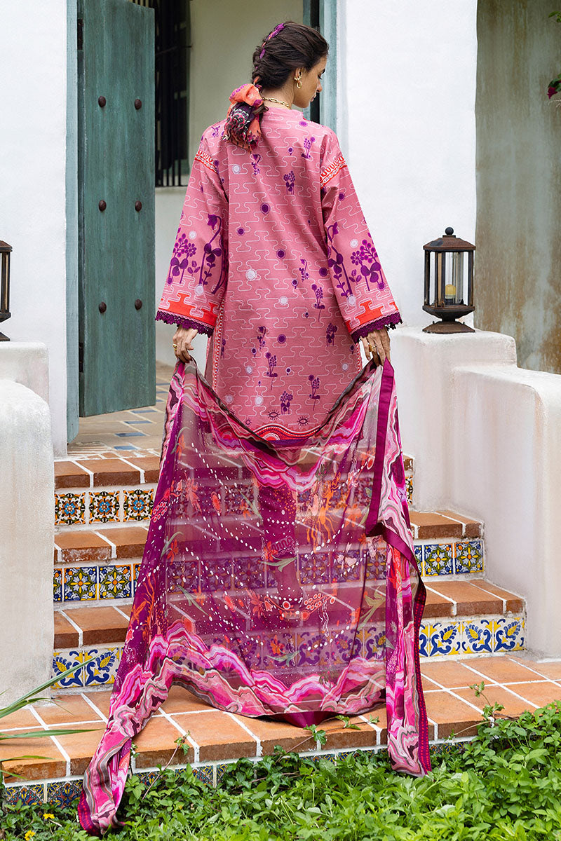 Mushq | Mirasol Printed Cambric | Coral Mar by Mushq - Designer Dress  - Type : Ladies Clothes - Available at Libayah - 100% Original 