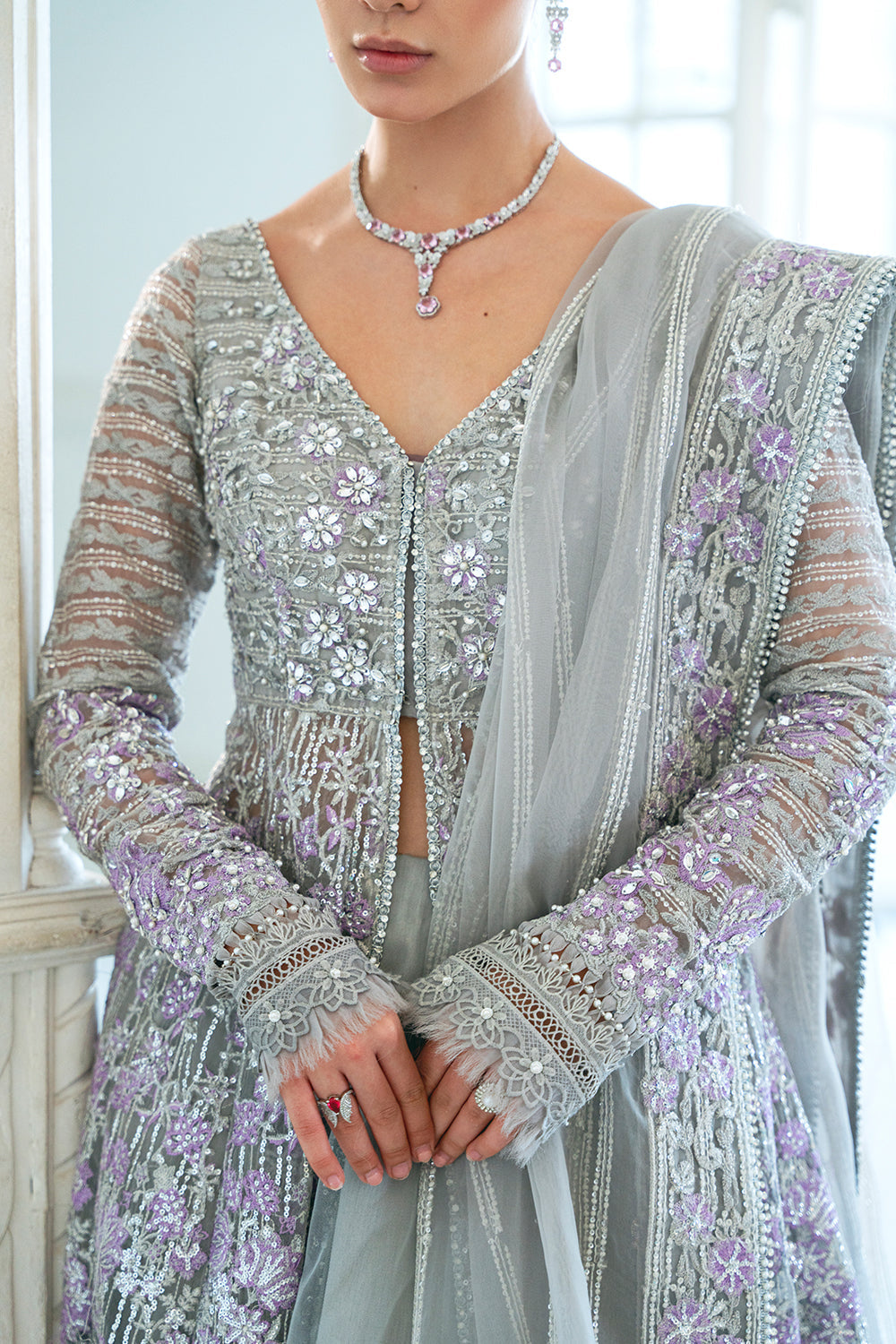 Saira Rizwan | Naqsh Festive 2024 | SRN24-02 ELOISE by Saira Rizwan - Designer Dress - Type: Ladies Clothes - Available at Libayah - 100% Original