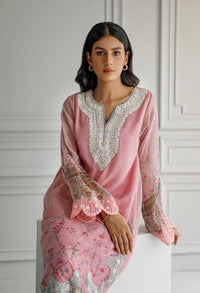 Afrozeh | Basic Pret 26 RTW | NACRE by Afrozeh - Designer Dress  - Type : Ladies Clothes - Available at Libayah - 100% Original 