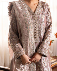 Mushq | Sunehri Lama Silk | Hamna by Mushq - Designer Dress  - Type : Ladies Clothes - Available at Libayah - 100% Original 