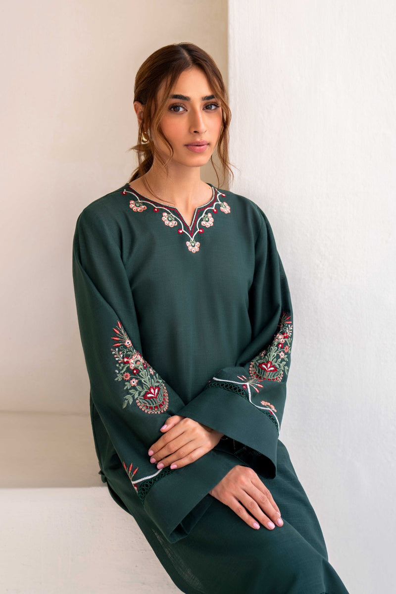 Hana | Khaddar Edit |Aydin by Hana - Designer Dress - Type: Ladies Clothes - Available at Libayah - 100% Original