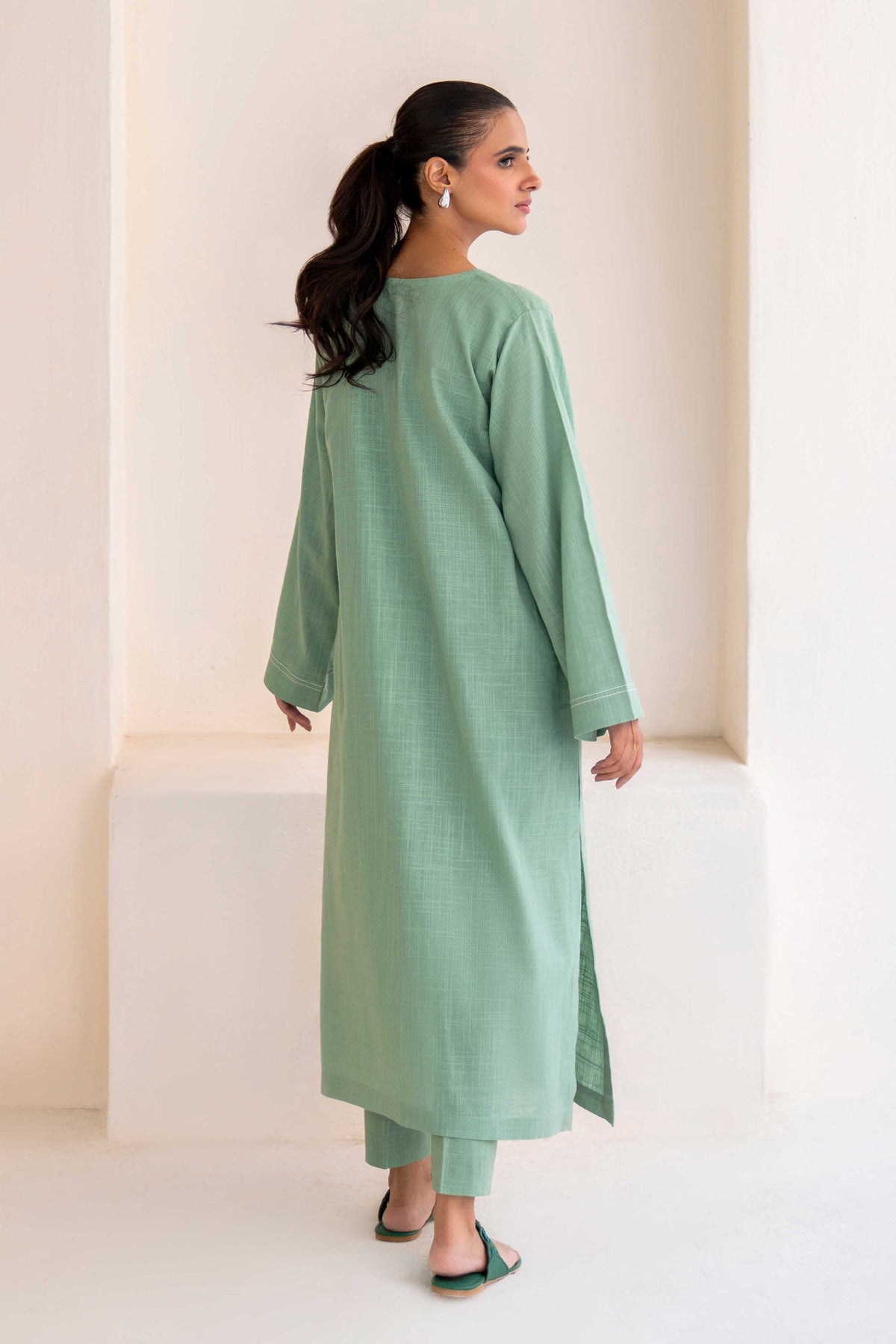 Hana | Khaddar Edit |  Ruhsal by Hana - Designer Dress - Type: Ladies Clothes - Available at Libayah - 100% Original