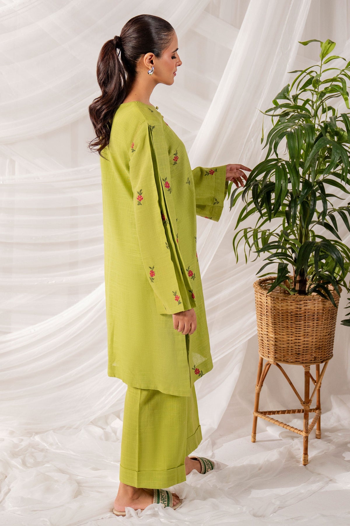 Hana | Khaddar Edit |  Erdal by Hana - Designer Dress - Type: Ladies Clothes - Available at Libayah - 100% Original