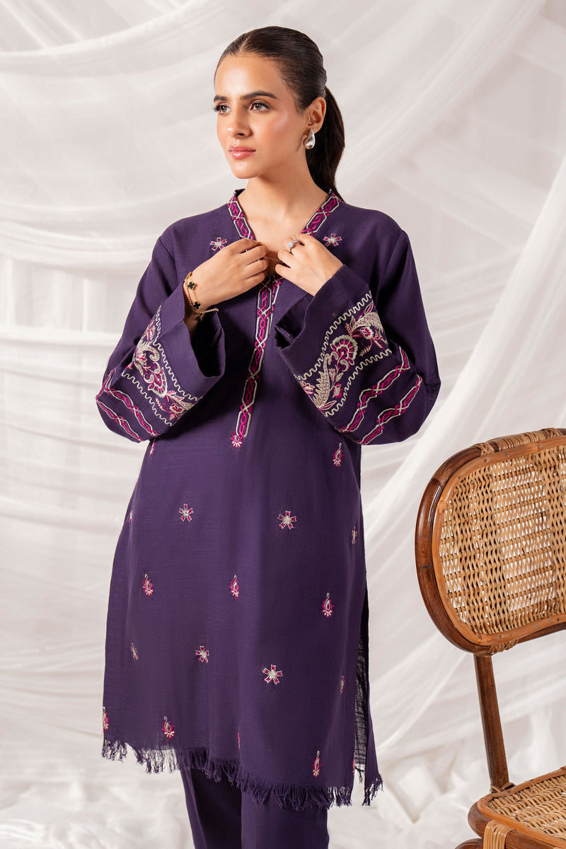 Hana | Khaddar Edit |  Selen by Hana - Designer Dress - Type: Ladies Clothes - Available at Libayah - 100% Original