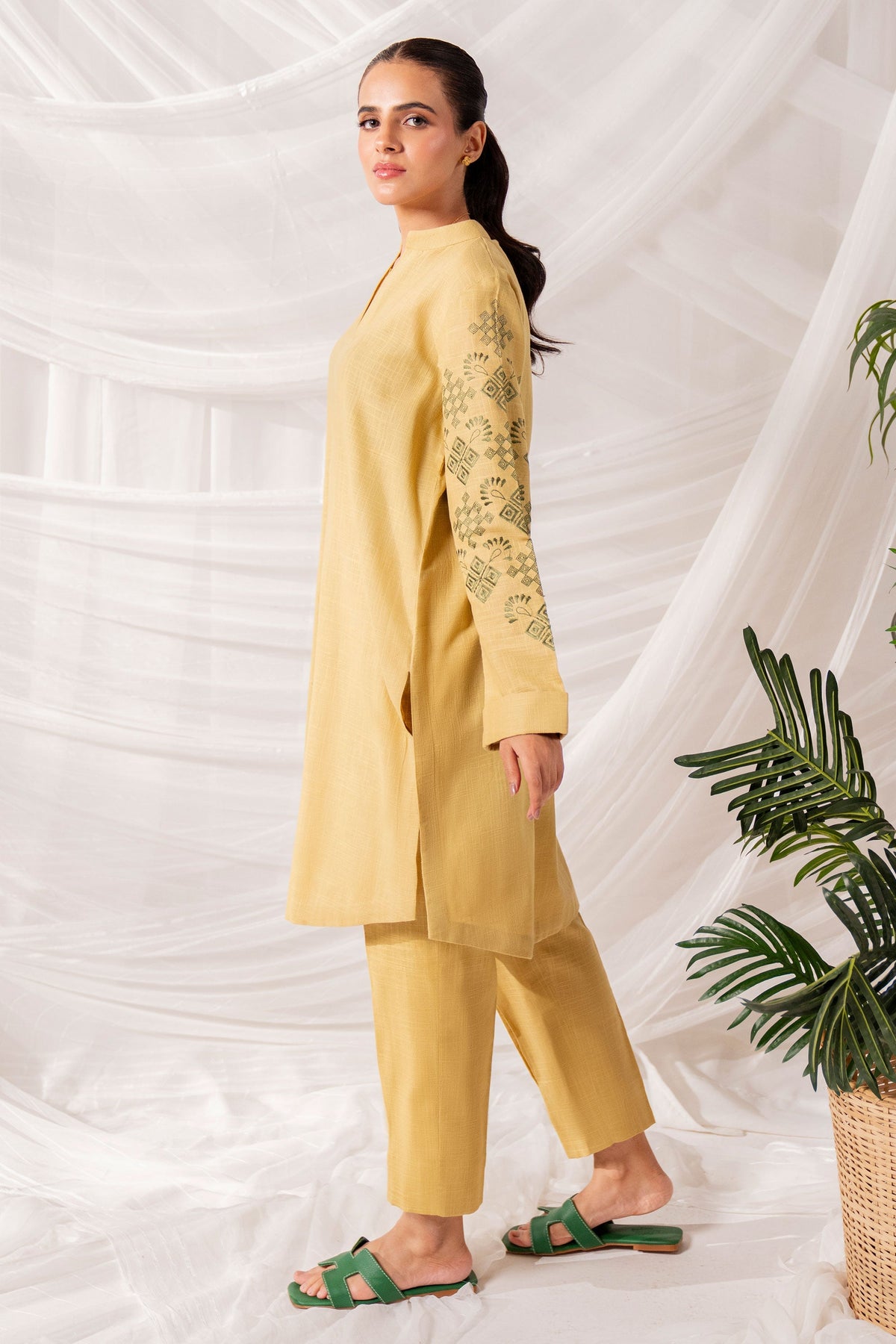 Hana | Khaddar Edit |  Vedat by Hana - Designer Dress - Type: Ladies Clothes - Available at Libayah - 100% Original