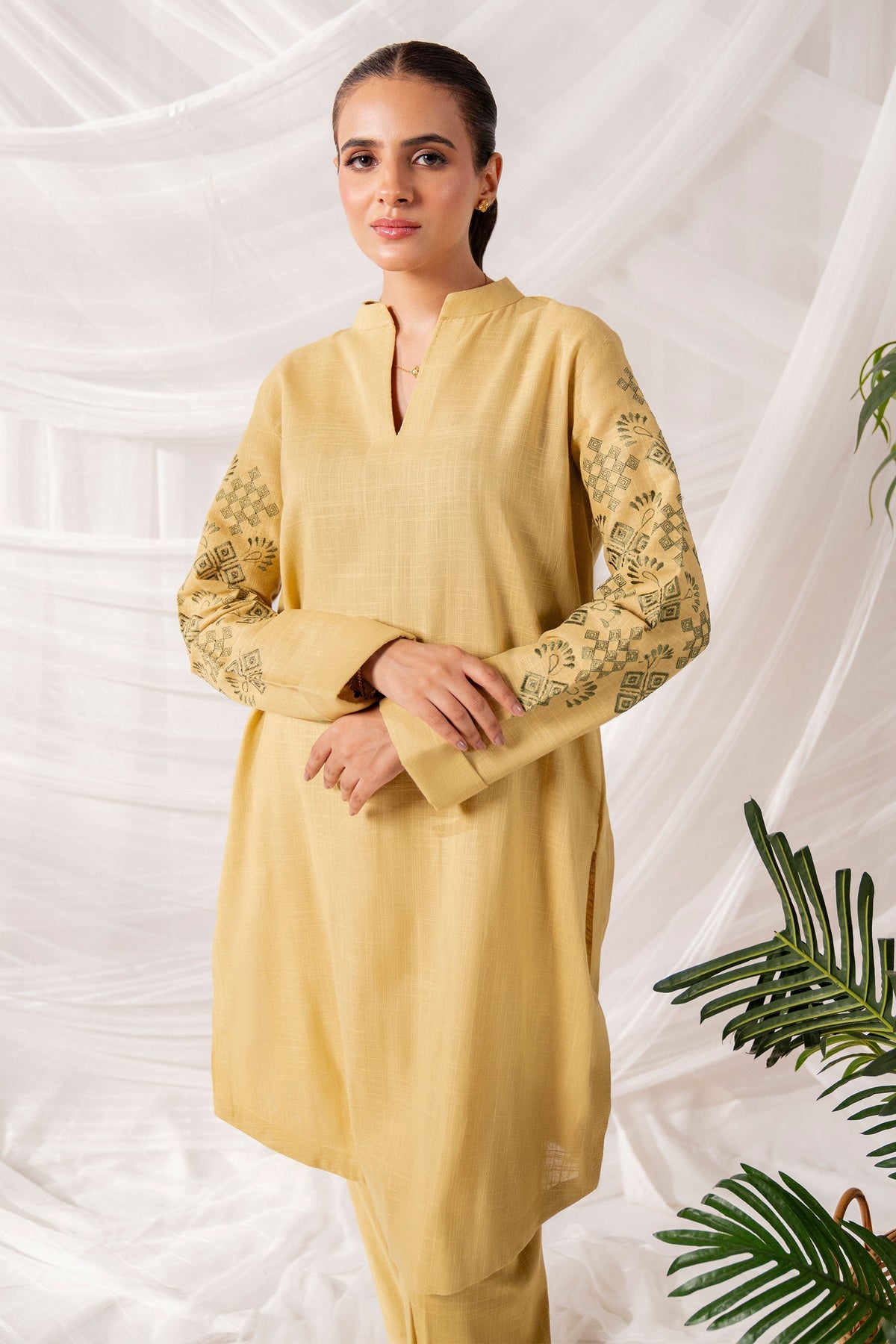 Hana | Khaddar Edit |  Vedat by Hana - Designer Dress - Type: Ladies Clothes - Available at Libayah - 100% Original