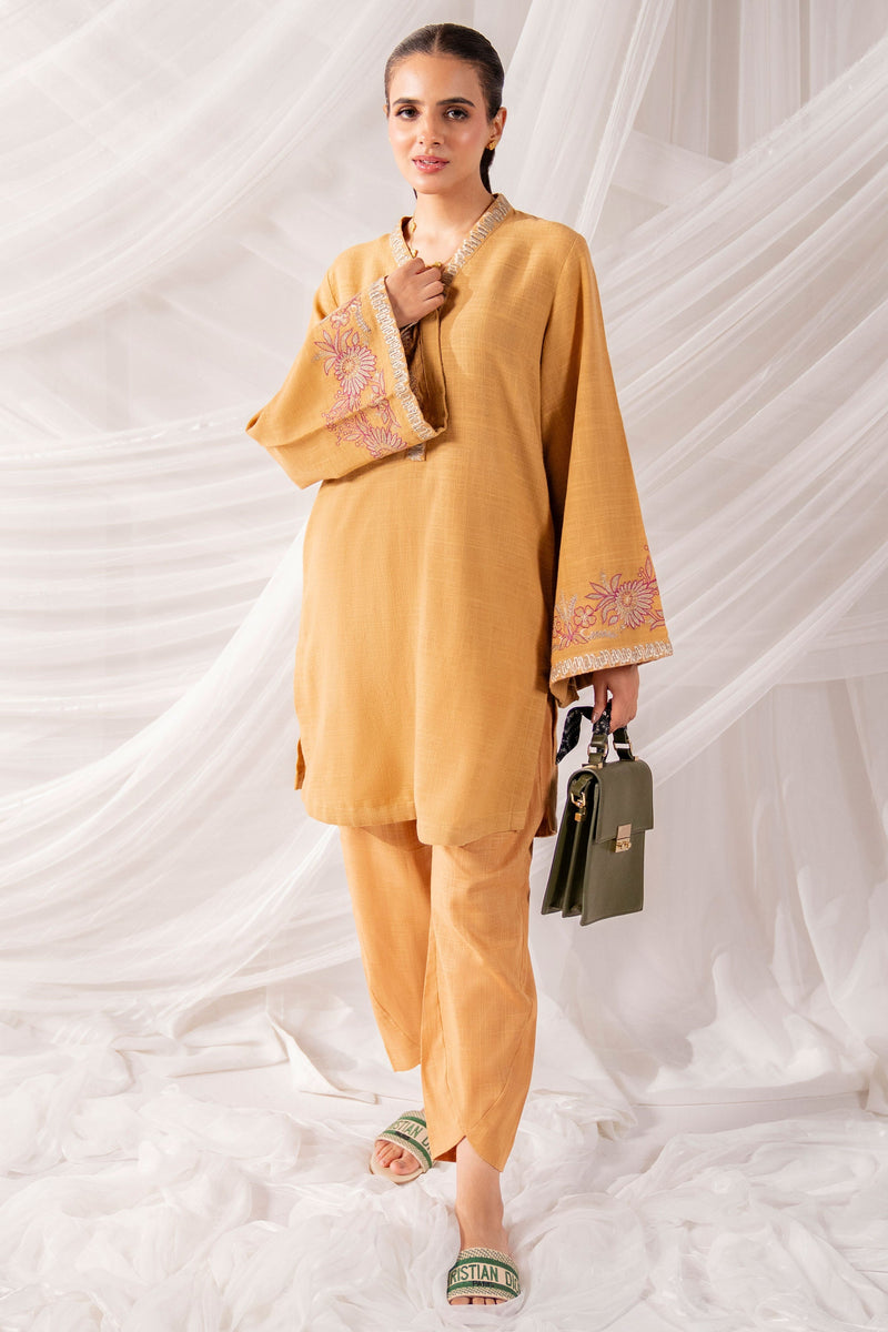 Hana | Khaddar Edit |Ziya by Hana - Designer Dress - Type: Ladies Clothes - Available at Libayah - 100% Original