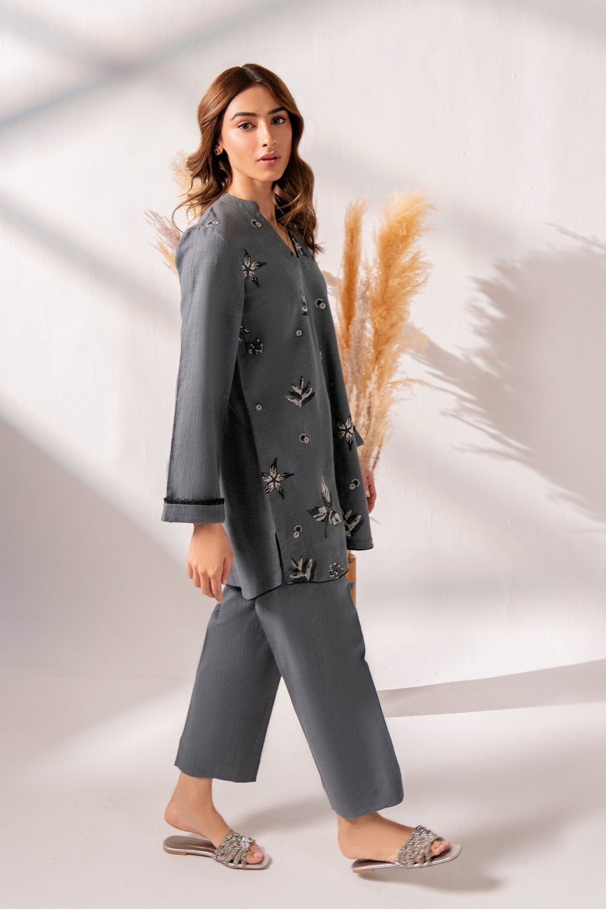 Hana | Khaddar Edit |  Sedefi by Hana - Designer Dress - Type: Ladies Clothes - Available at Libayah - 100% Original