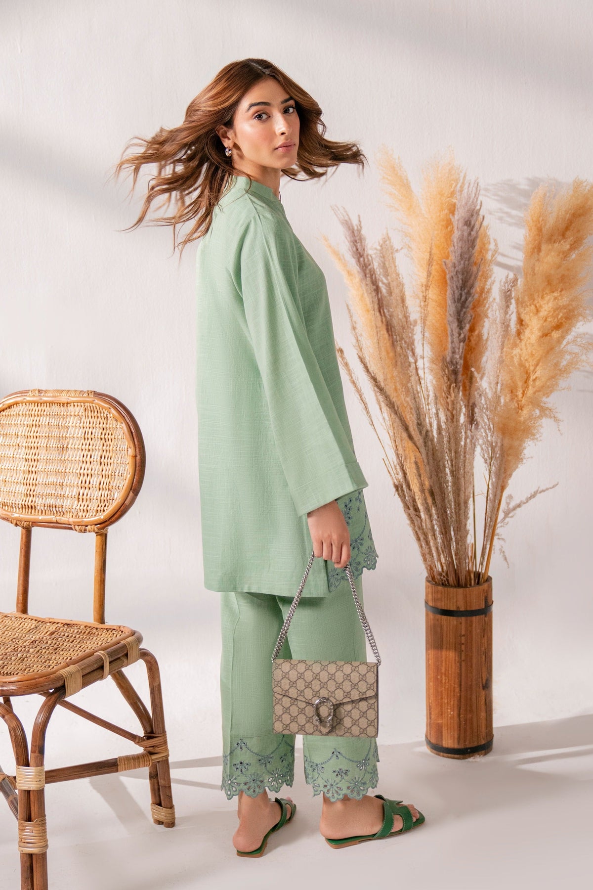 Hana | Khaddar Edit |  Zeylin by Hana - Designer Dress - Type: Ladies Clothes - Available at Libayah - 100% Original