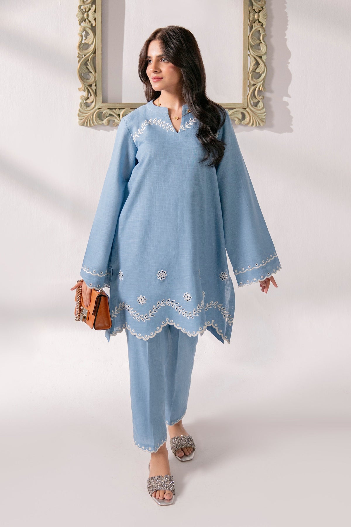 Hana | Khaddar Edit |   Efsun by Hana - Designer Dress - Type: Ladies Clothes - Available at Libayah - 100% Original
