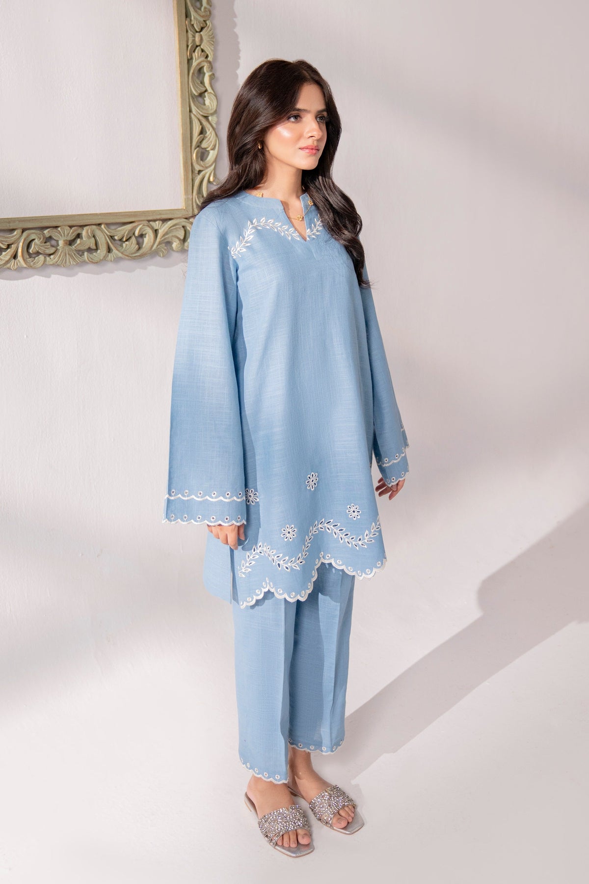 Hana | Khaddar Edit |   Efsun by Hana - Designer Dress - Type: Ladies Clothes - Available at Libayah - 100% Original
