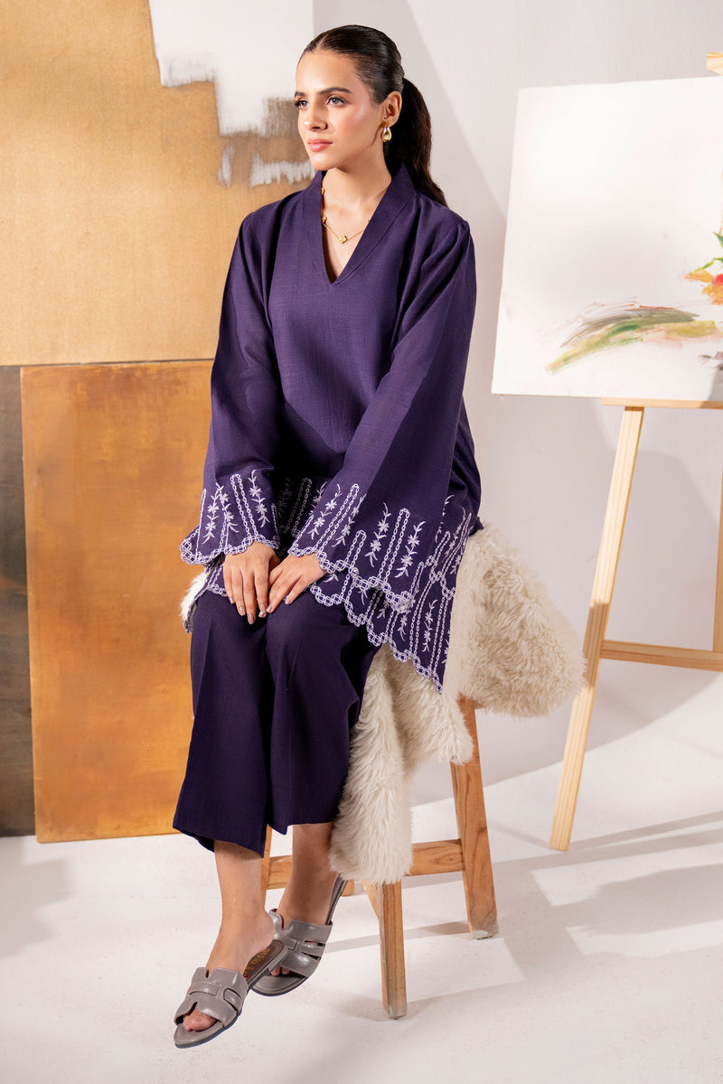 Hana | Khaddar Edit |  Ferin by Hana - Designer Dress - Type: Ladies Clothes - Available at Libayah - 100% Original