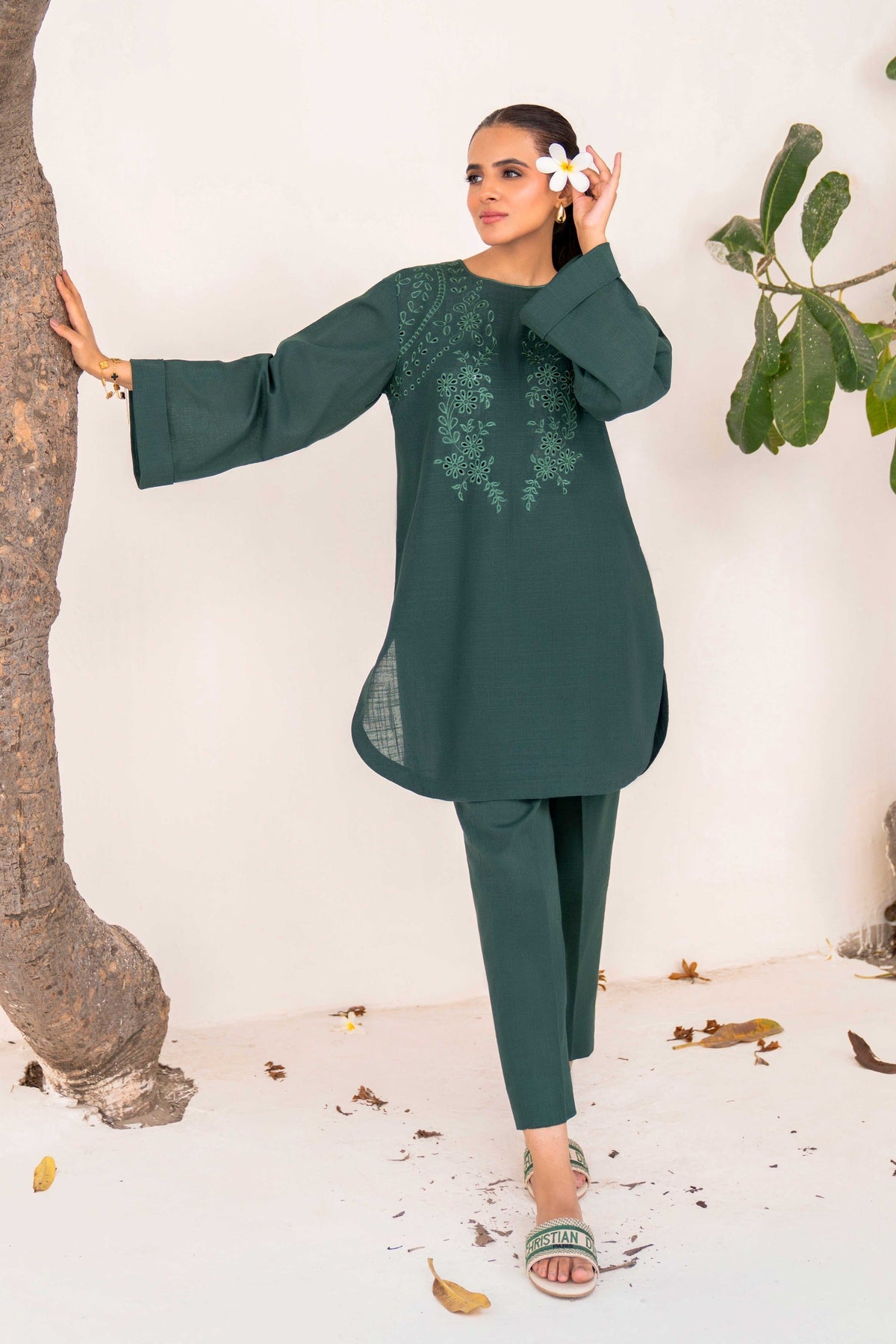 Hana | Khaddar Edit | Sefa by Hana - Designer Dress - Type: Ladies Clothes - Available at Libayah - 100% Original