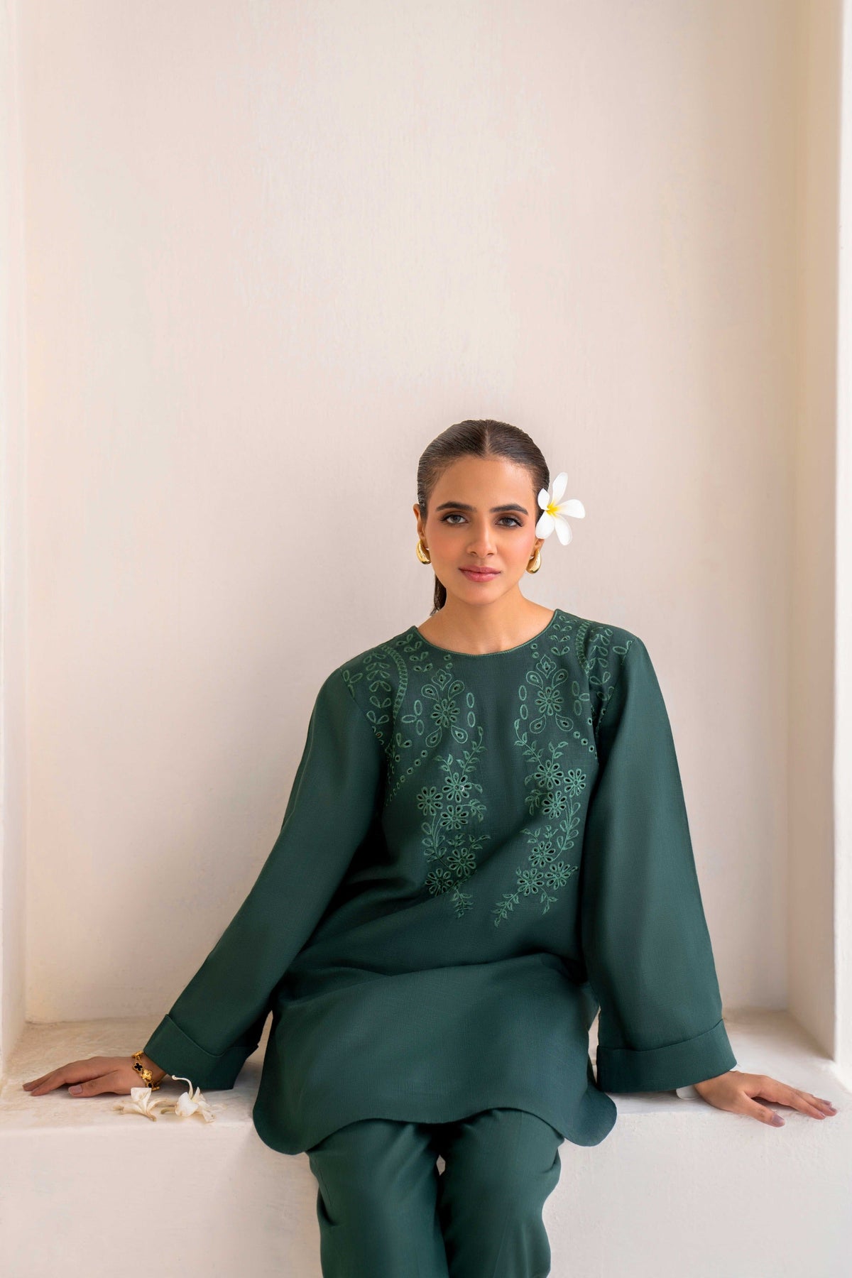 Hana | Khaddar Edit | Sefa by Hana - Designer Dress - Type: Ladies Clothes - Available at Libayah - 100% Original