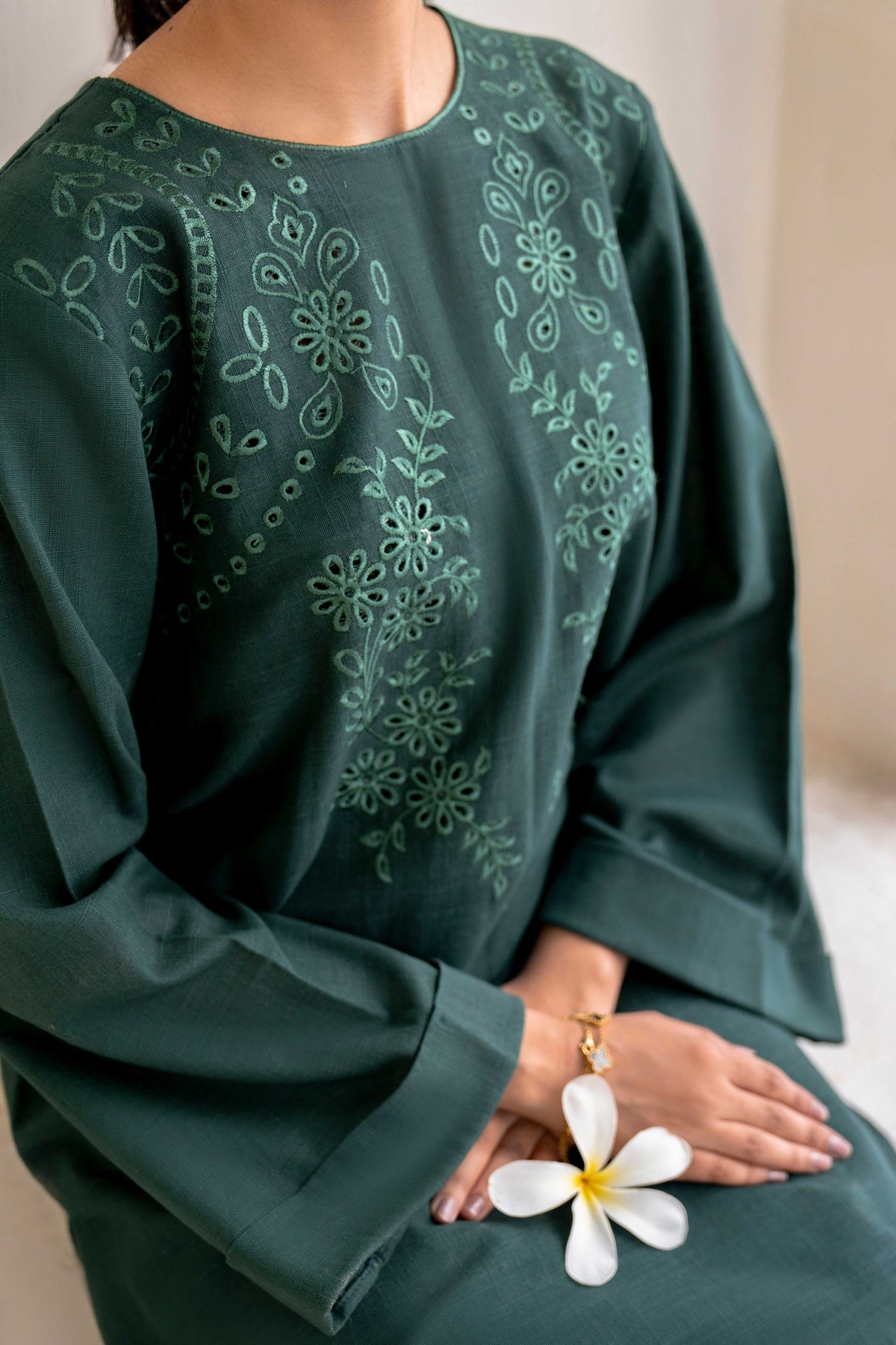 Hana | Khaddar Edit | Sefa by Hana - Designer Dress - Type: Ladies Clothes - Available at Libayah - 100% Original