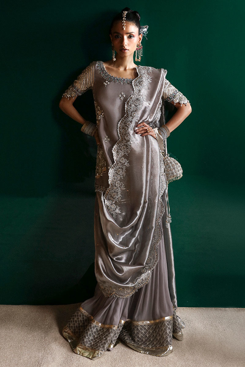 Haute Form | Wedding Edit 24 | Dhaati by Haute Form - Designer Dress - Type: Ladies Clothes - Available at Libayah - 100% Original