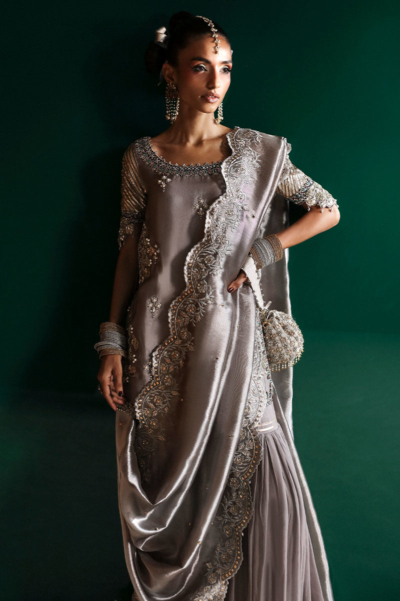 Haute Form | Wedding Edit 24 | Dhaati by Haute Form - Designer Dress - Type: Ladies Clothes - Available at Libayah - 100% Original