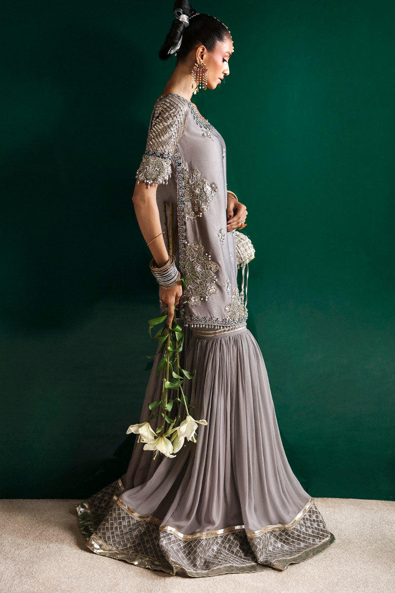 Haute Form | Wedding Edit 24 | Dhaati by Haute Form - Designer Dress - Type: Ladies Clothes - Available at Libayah - 100% Original