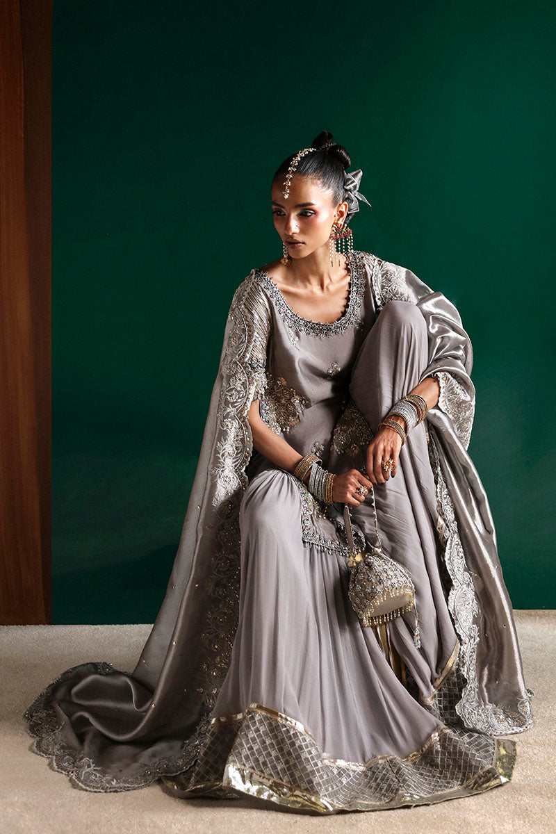 Haute Form | Wedding Edit 24 | Dhaati by Haute Form - Designer Dress - Type: Ladies Clothes - Available at Libayah - 100% Original