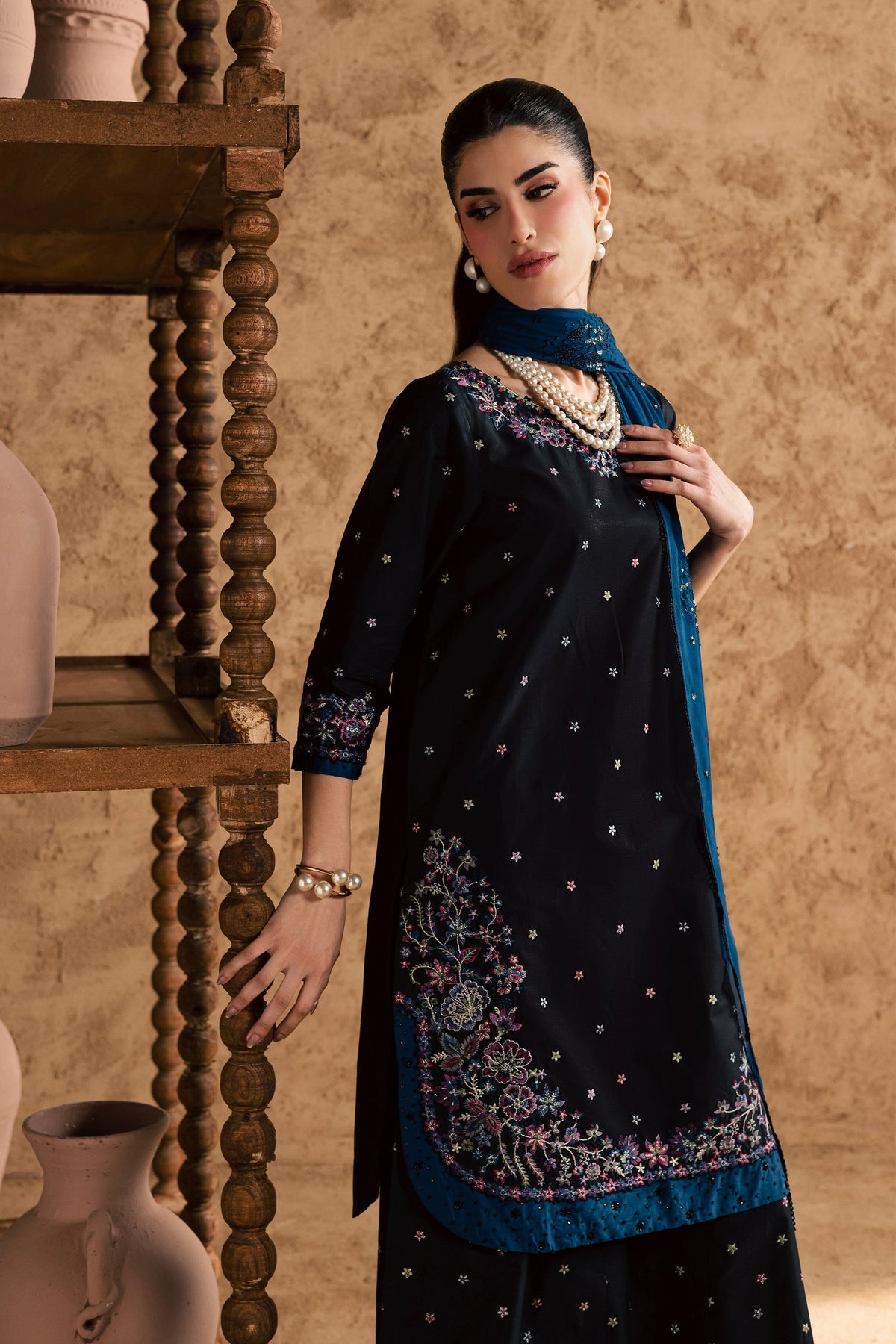 Batik | Festive Eid 26 | Hayaam by Batik - Designer Dress  - Type : Ladies Clothes - Available at Libayah - 100% Original 