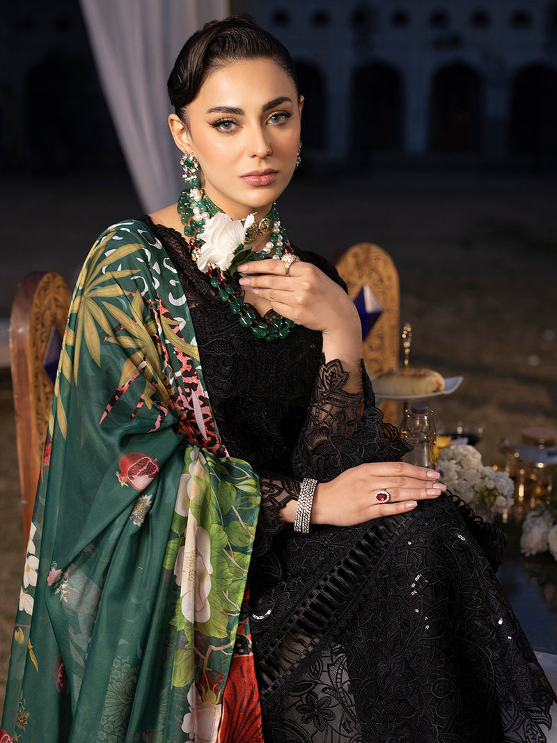Mahnur | Mahrukh Luxury Lawn 24 | HEMAYAL by Mahnur - Designer Dress - Type: Ladies Clothes - Available at Libayah - 100% Original