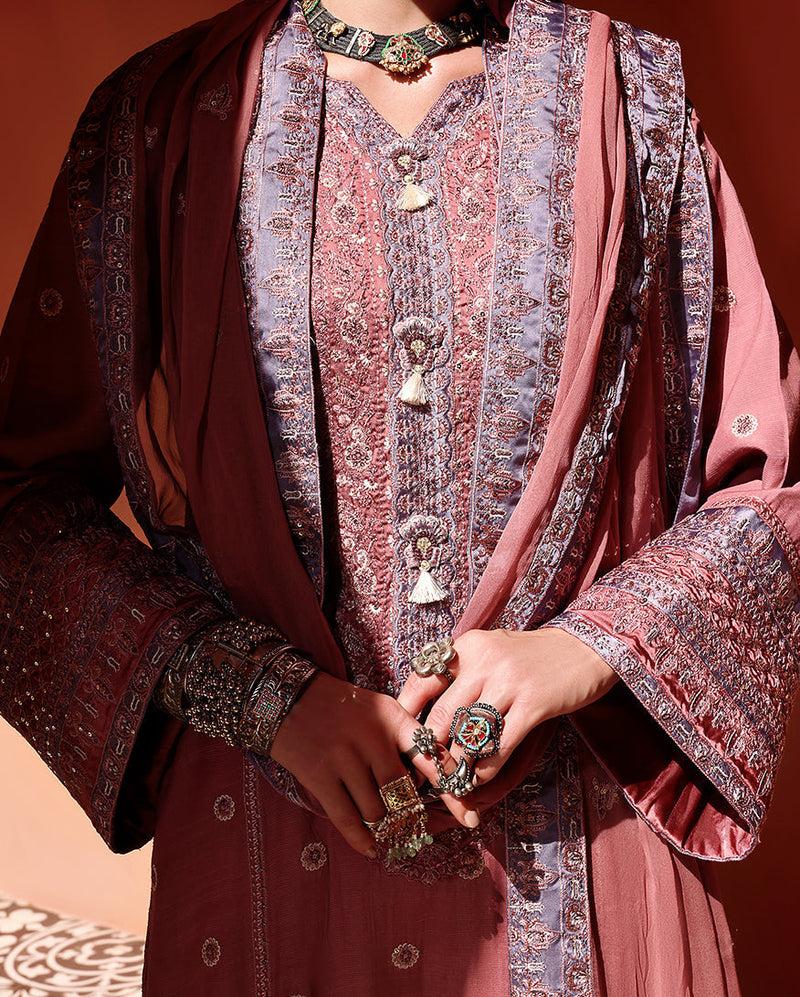 Mushq | Nuvera Raw Silk 26 | Hermione by Mushq - Designer Dress  - Type : Ladies Clothes - Available at Libayah - 100% Original 